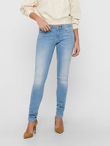Only Damen Jeans-Hose onlCoral Slim Skinny 15177949, Farbe:Blau, Größe:W 29 / L 34
