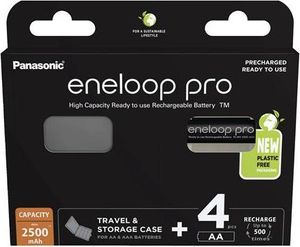 Panasonic Eneloop Akku Mignon Aa 1,2V,2500 Mah, 4Er