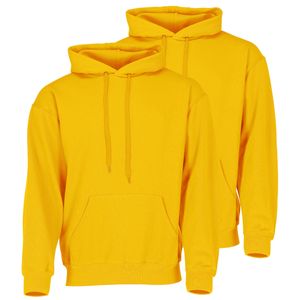 Doppelpack Fruit of the Loom Classic Kapuzen-Sweat Herren Hoodie 2er Pack + GRATIS MyShirt Stoffbeutel