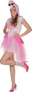 dress up Kostüm Flamingo Damen rosa Größe 36