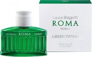 Laura Biagiotti Roma Uomo Green Swing Eau de Toilette für Herren 40 ml