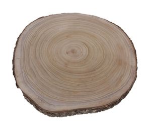 Großes Dekobrett Holz Holzbrett Baumscheibe Brett Tischdeko Tablett Deko Ø 50 cm