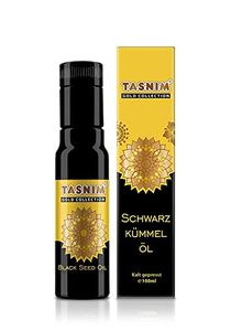 Tasnim® Schwarzkümmelöl - kaltgepresst - ungefiltert - naturrein - 100ml Glasflasche - äthiopische Samen -  Austria
