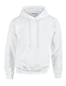 Gildan Herren Hoodie Heavy Blend™ Hooded Sweatshirt 18500 Weiß White 5XL