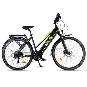 Urbanbiker Viena Trekking E-Bike 28" 960Wh batéria, unisex e-trekkingový bicykel 250W motor, dojazd 200 km | farba:žltá