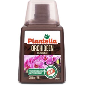 Plantella Orchideen Spezialdünger 250ml für 25l - Gesundes Wachstum und üppige Blütenpracht Für alle Arten von Orchideen - Mit NPK Nährstoffen Flüssigdünger