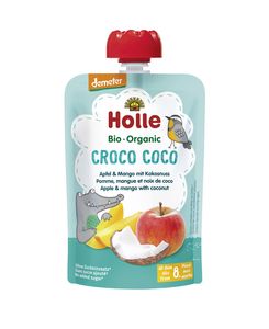 Holle Croco Coco Apfel & Mango mit Kokosnuss -- 100g