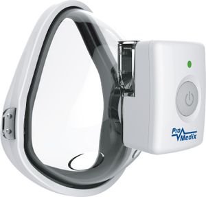Mesh Tragbarer Inhalator Inhalationsgerät Vernebler USB-C Set Maske Promedix PR-840