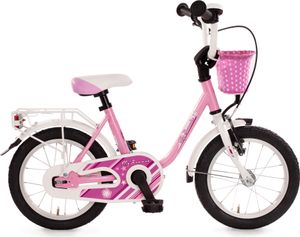 "MY BONNIE" 14 Zoll Kinderfahrrad-Bachtenkirch rosa / weiß