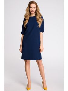 Stylove Minikleid für Frauen Herzenes S113 navy blau XL