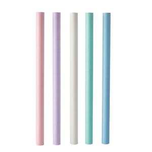 Papstar Bubble Tea Papierstrohhalme Ø 12 mm · 20 cm farbig sortiert 6 x 200 Stück