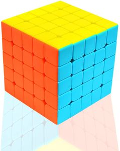Zauberwürfel Stickerless 5x5, Speed Cube 5x5 Puzzle Würfel Spielzeug