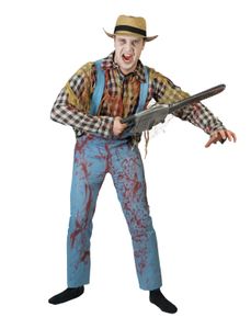Walking Dead Zombie Gärtner Kostüm Mehrfarbig 48/50
