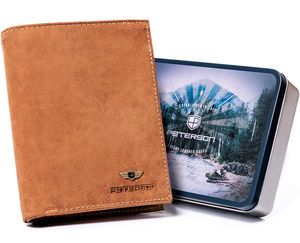 Skórzany Portfel Męski Z Systemem Rfid Protect Lumarko!