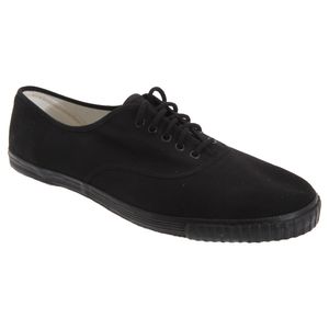 Unisex plátěné šněrovací tenisky Dek DF882 (43 EU) (Black)