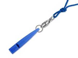 ACME Pfeife 211 1/2 snorkel blau + Pfeifenband