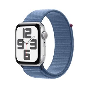 Apple Watch SE GPS 44mm Alu Silber/Winterblau Sport Loop