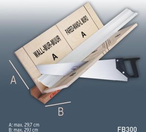 Gehrungslade und Säge Orac Decor FB300 1x Set Zubehör Gehrungslade Set max Verarbeitungsgröße: 29,7 cm x 29,1 cm Gehrungslade und Säge Orac Decor FB300 1x Set Zubehör Gehrungslade Set max Verarbeitungsgröße: 29,7 cm x 29,1 cm
