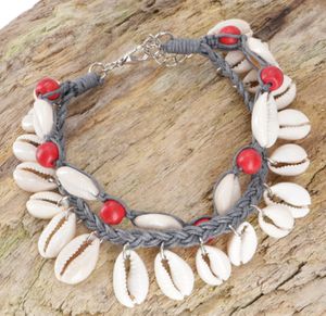 Perlenarmband, Muschel Makramee Armband - Modell 4, Mehrfarbig, Armreifen & Armbänder Modeschmuck