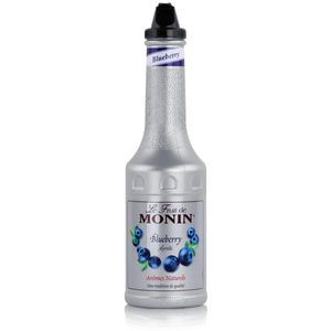 Monin Fruchtpüree Mix Blueberry Blaubeere 1L Cocktails Milchshakes (1er Pack)