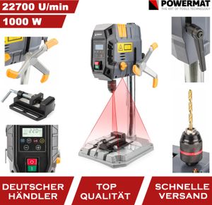 Tischbohrmaschine Säulenbohrmaschine Ständerbohrmaschine 1000W  PM-WS-1000M