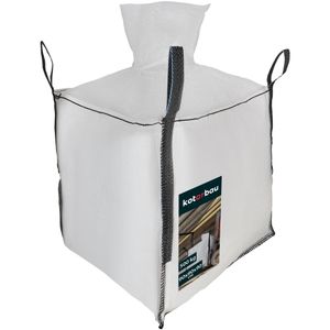 KOTARBAU® Big Bag Säcke 90x90x90cm Gartenabfallsack Stabil mit Oberem und Unterrem Trichter 500kg PP Schwerlastsack Gartenabfallsäcke Gartentasche Abfallsäcke Schuttsäcke Bauschuttsäcke Garten Zubehör