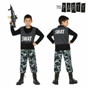 Převlek pro děti Police Swat (2 ks) Velikost: 7-9 let