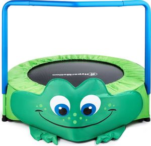 Żabka - mini trampolina dla dzieci - z rączką - 91cm -  do domu i ogrodu