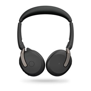 Jabra Evolve2 65 Flex Auricolare Con cavo e senza cavo A Padiglione Ufficio Bluetooth Nero  JABRA Produktfarbe: Schwarz, Produkttyp: Kopfhörer, Übertragungstechnik: Verkabelt &amp; Kabellos, Tragestil: Head-band, Empfohlene Nutzung: Büro, Position Kopfhörerlautsprecher: Ohraufliegend, Mikrofon-Typ: Boom