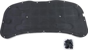 Motorhaubendämmung Dämmmatte mit Clips für VW Polo 9N3 05—09