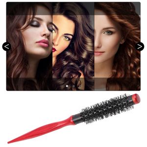 15 mm Haar-Rundbuerste Quiff Roller Comb für DIY Frisur Salon Friseur Runde Haarbuerste Nylon Kamm