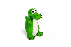 Beeztees Krokodil - Hundespielzeug - grün - 12x10x10 cm