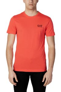 EA7 T-shirt Herren Baumwolle Rot GR76742 - Größe: XXL