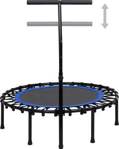 vidaXL Fitness trampolína s madlem 102 cm