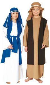 Heilige Jungfrau Maria Kinder Kostüm zu Weihnachten Gr.140