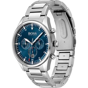 Hugo Boss Pioneer Herren Chronograph Uhr - Blau | 1513867