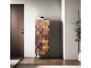 Skye Decor, Kofin, Mehrzweckschrank, Hethiter, 100 % MELAMINBESCHICHTETE SPANPLATTEN, 51 x 32 x 140 cm