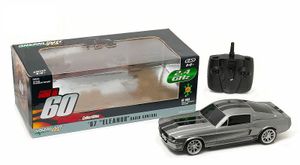 RC Ford Shelby Mustang GT 500 Eleanor 1967 mit 2,4 GHz Fernbedienung Modellauto 1:18 Greenlight Collectibles