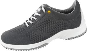 Abeba ESD-Berufsschuh uni6 36773/36774/36775, 38, grau 36775-38 (Turnschuh)
