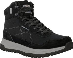 Regatta - Pánske turistické topánky "Mayfield", semiš RG11218 (45 EU) (Black)