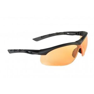 SWISSEYE TACTICAL SWISS EYE Lancer orange Schießbrille mit Single - Glas  Schwarz