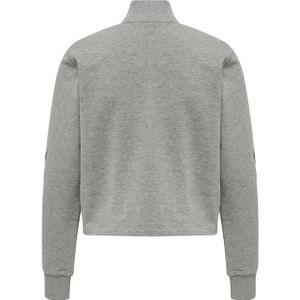 hummel hmlLGC Nikka Cropped 1/2 Zip Sweatshirt grey melange S