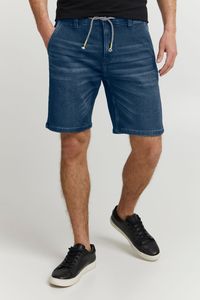 INDICODE IDGodo Herren Jeans Shorts Kurze Denim Hose mit Gürtelschlaufen Stretch-Anteil Regular Fit
