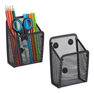 relaxdays Stiftehalter magnetisch 2er-Set