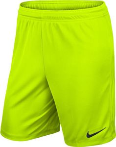 Nike Park II Knit Short ohne Innenhose neongelb, M