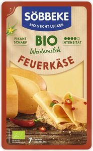 Söbbeke Weidemilch Feuerkäse Scheiben -- 125g