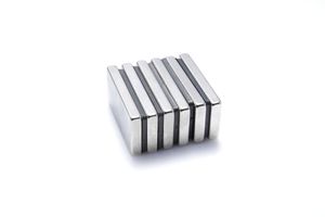 Extreme Neodym Magnete  - Super Starke  Magnete N38 , Größe: 40 x 20 x 5 mm, Stückzahl: 10 Stück