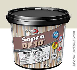 Sopro DF 10 Fliesen 5 kg Design Fuge Fugenmasse Fugenmörtel 1-10mm silbergrau-17