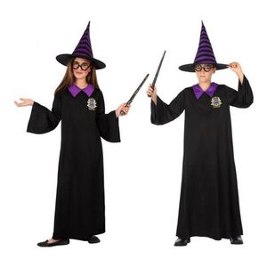 Magický študentský kostým pre deti Halloween Kostým čiernofialový