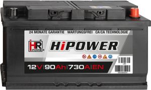 HR HiPower Autobatterie 12V 90Ah HR HiPower Autobatterie 12V 90Ah